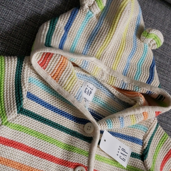 Baby Gap Hooded Cardigan - Picture 2 of 3